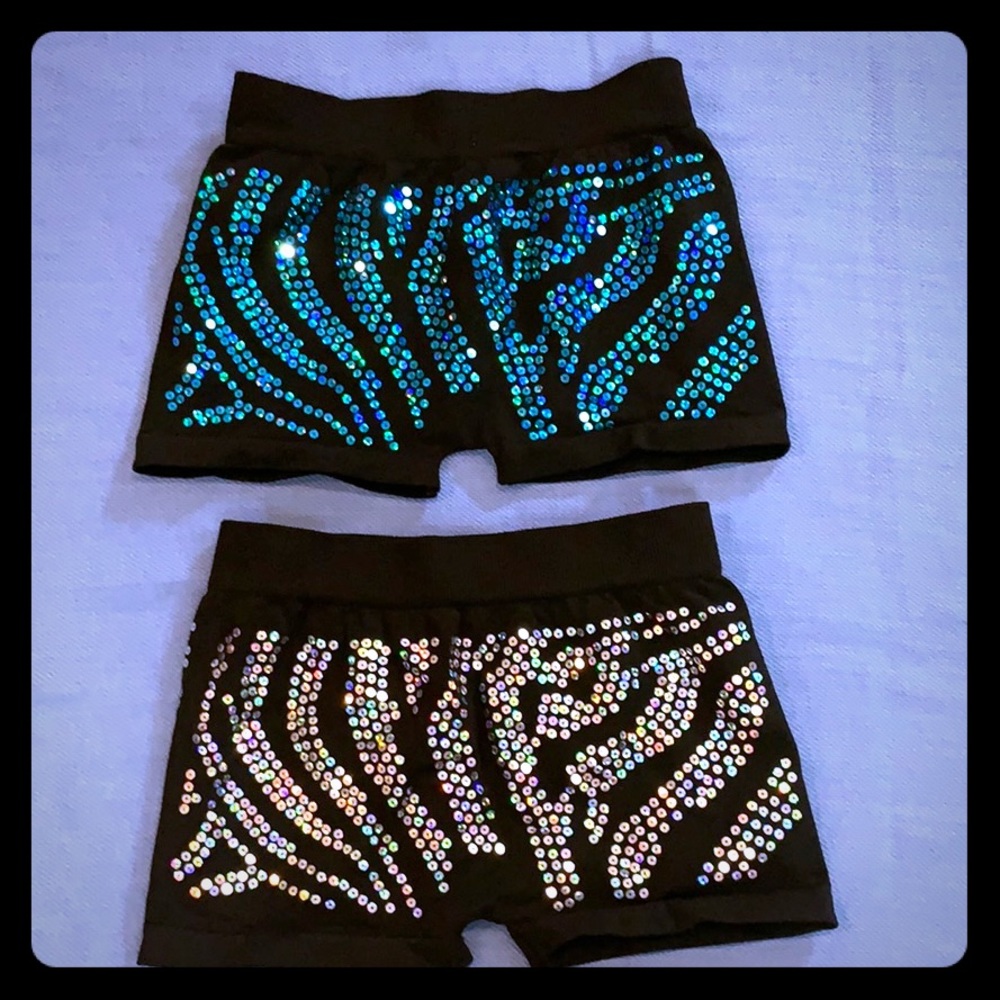 Bundle of dance shorts
